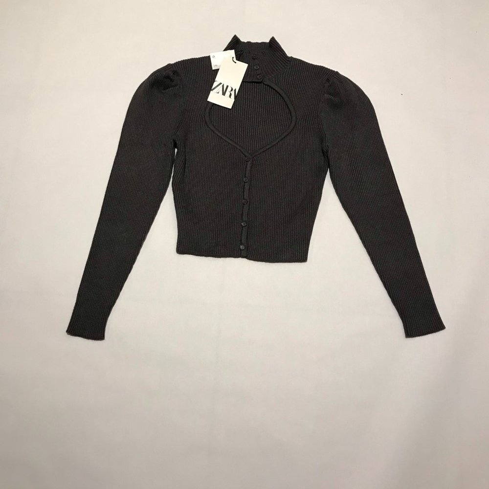 zara  knit top M